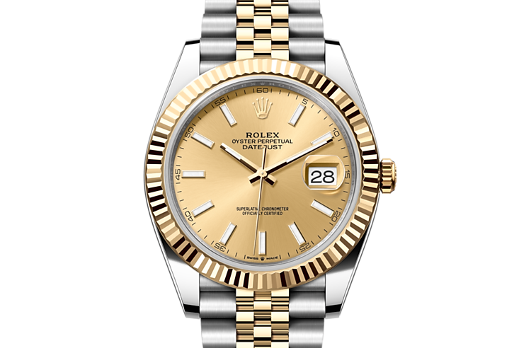 Rolex datejust em Oyster, 41 mm, Oystersteel and yellow gold m126333-0010 em Marcolino