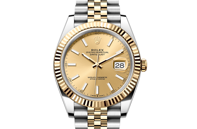 Rolex datejust em Oyster, 41 mm, Oystersteel and yellow gold m126333-0010 em Marcolino