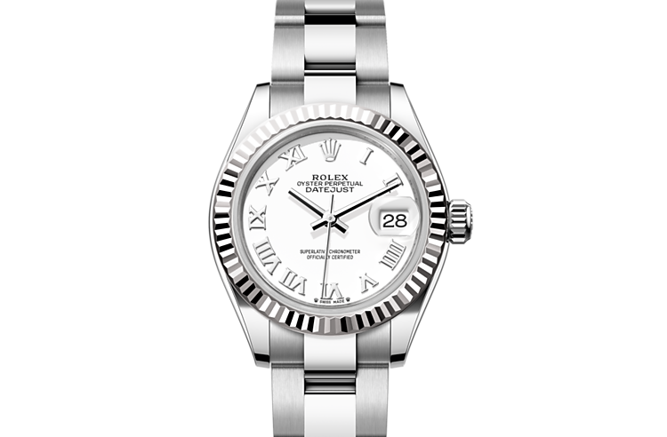 Rolex lady-datejust em Oyster, 28 mm, Oystersteel and white gold m279174-0020 em Marcolino