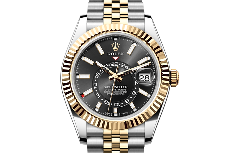 Rolex sky-dweller em Oyster, 42 mm, Oystersteel and yellow gold m336933-0004 em Marcolino