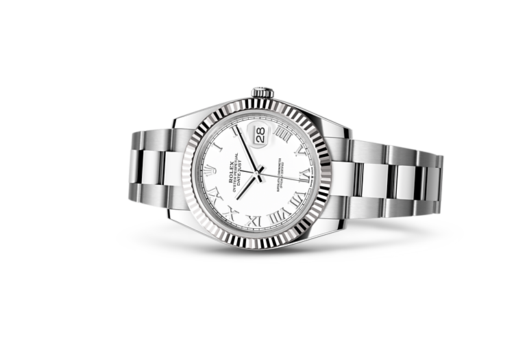 Rolex datejust em Oyster, 41 mm, Oystersteel and white gold m126334-0023 em Marcolino