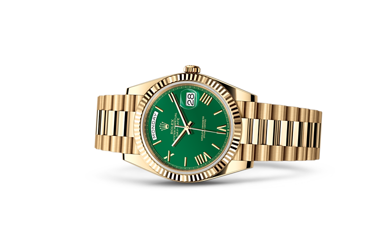 Rolex day-date em Oyster, 40 mm, yellow gold m228238-0061 em Marcolino