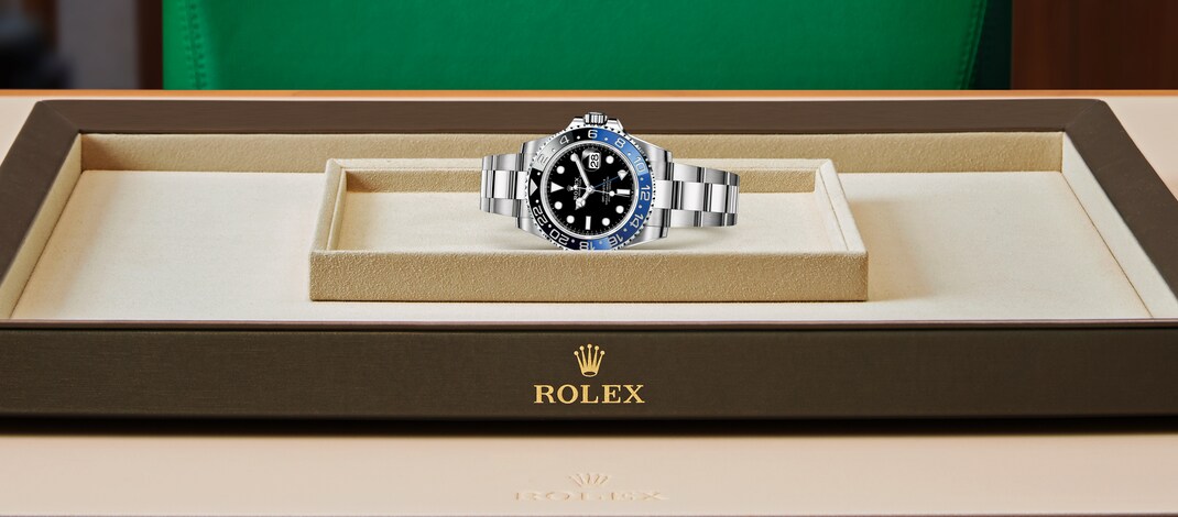 Rolex gmt-master-ii em Oyster, 40 mm, Oystersteel m126710blnr-0003 em Marcolino