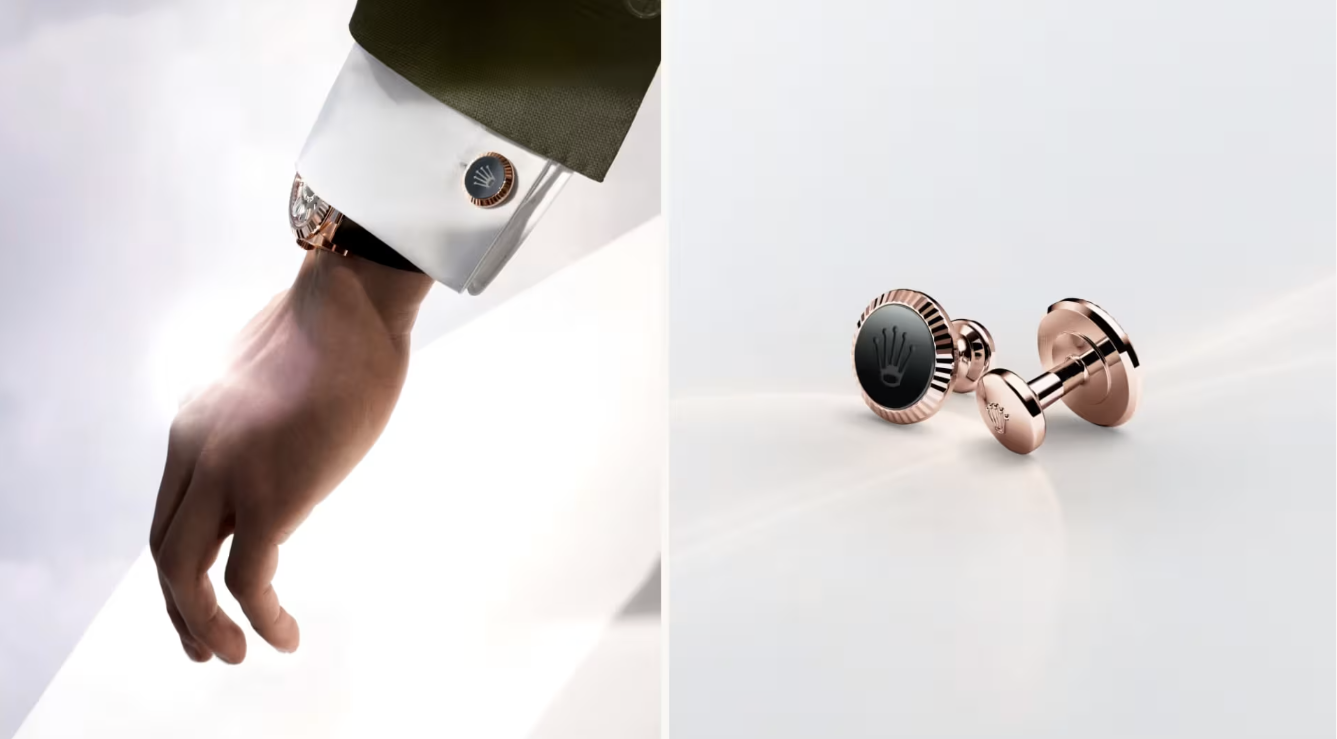 Botões de punho “Canelado” Uma estética icónica