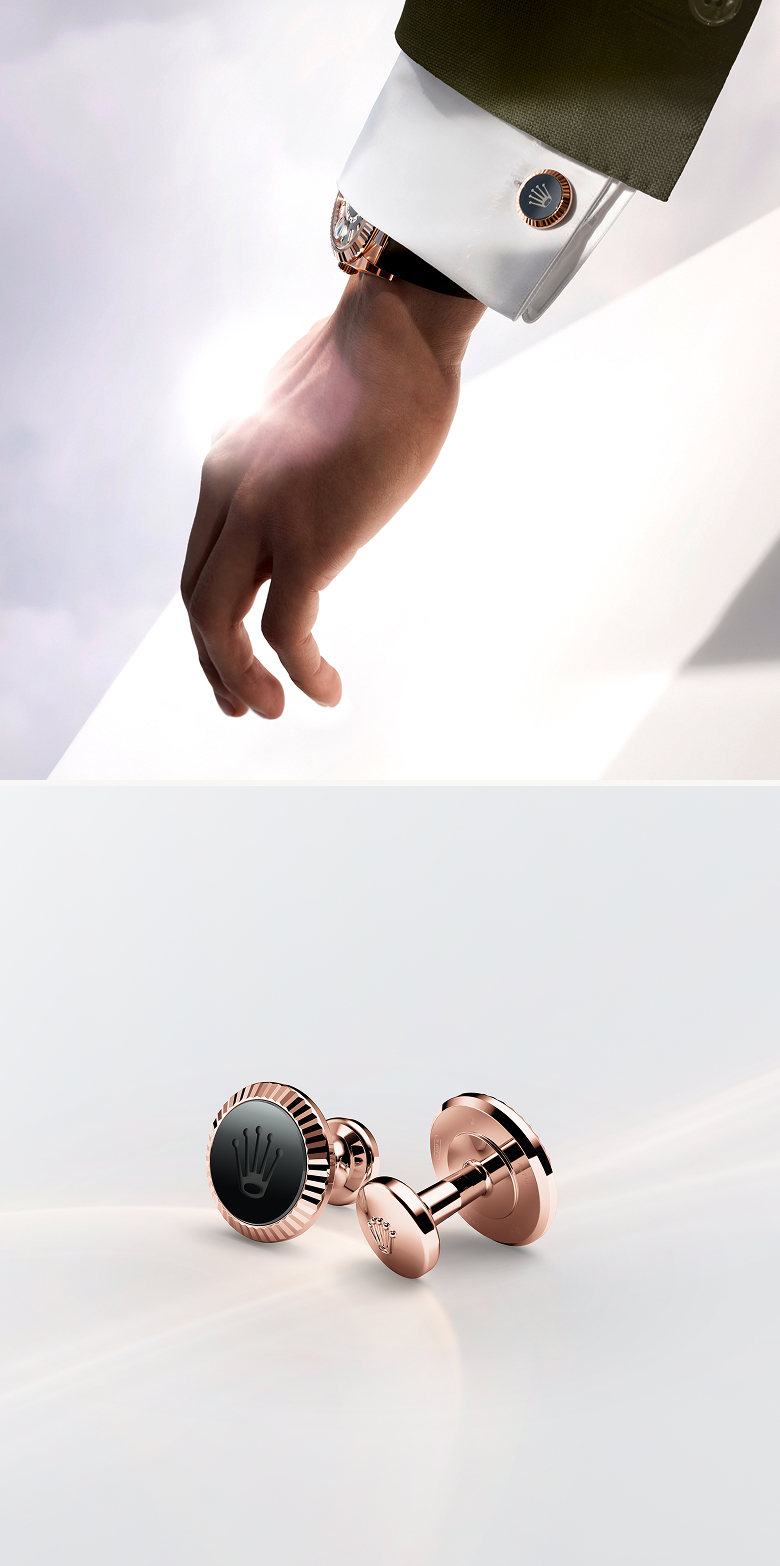 Botões de punho “Canelado” Uma estética icónica