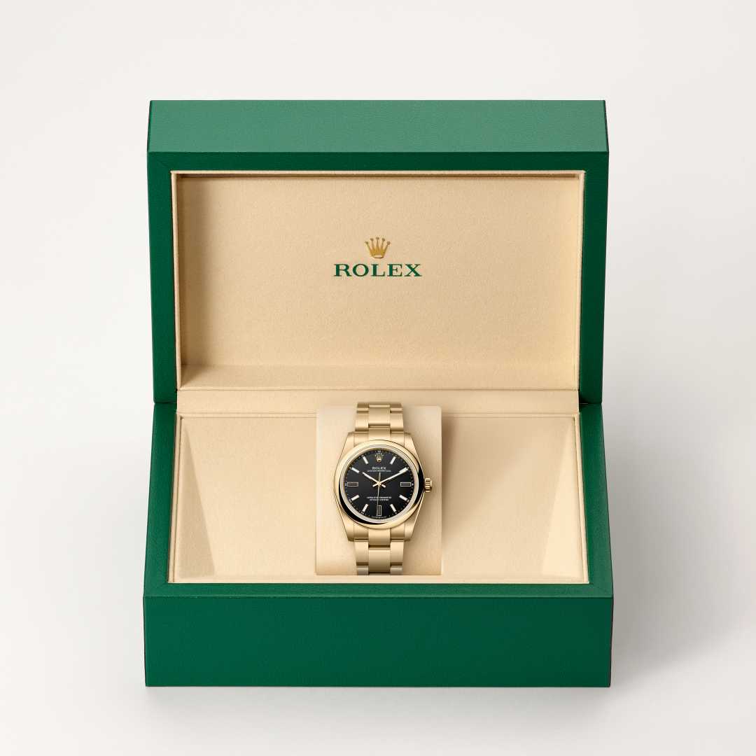 Rolex Oyster Perpetual 34 - vista lateral 124208