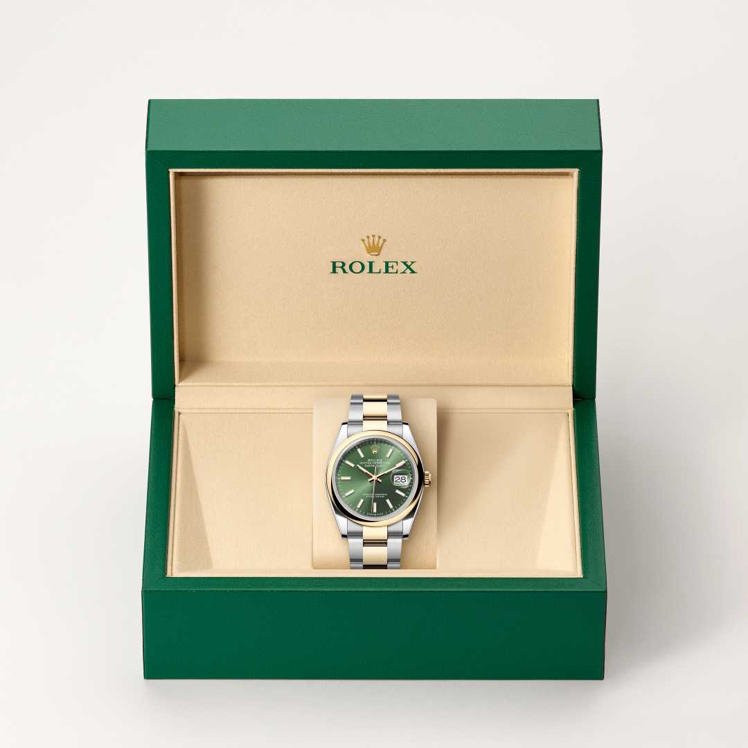Rolex Datejust 36 - vista lateral 126203