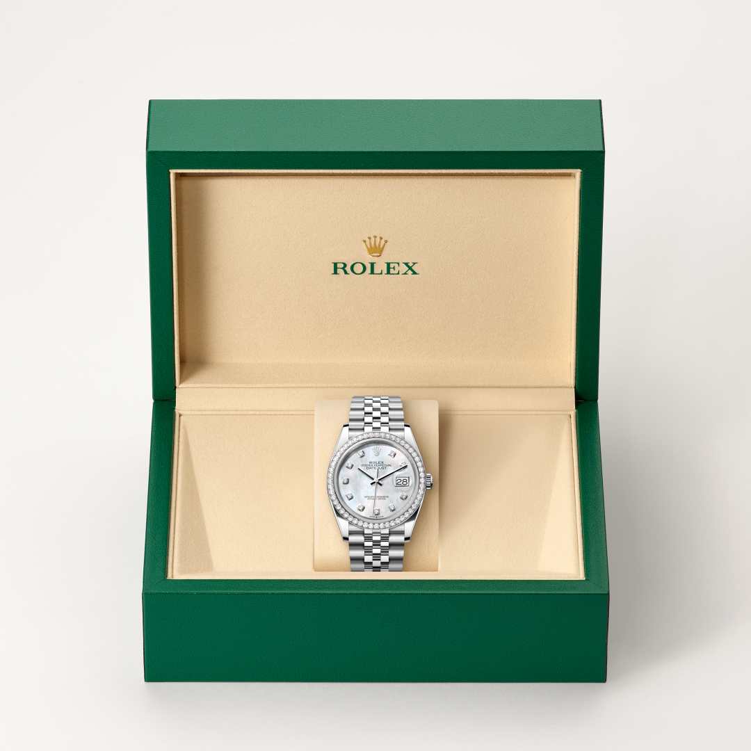 Rolex Datejust 36 - vista lateral 126284RBR