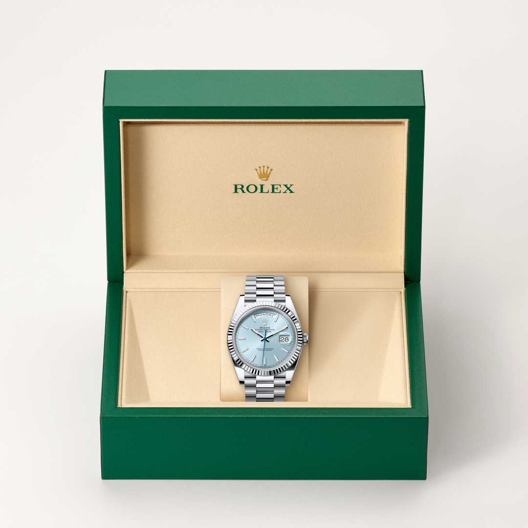 Rolex Day-Date 40 - vista lateral 228236