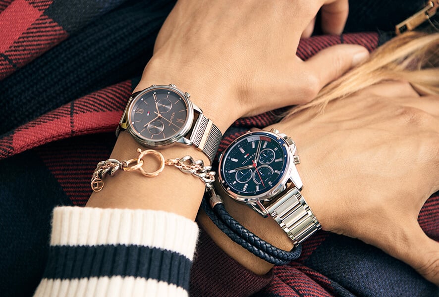 The Tommy Hilfiger brand reflects American style in a unique blend of casual comfort and elegance. The watches of this brand follow a classic line, where exclusive details are added.

