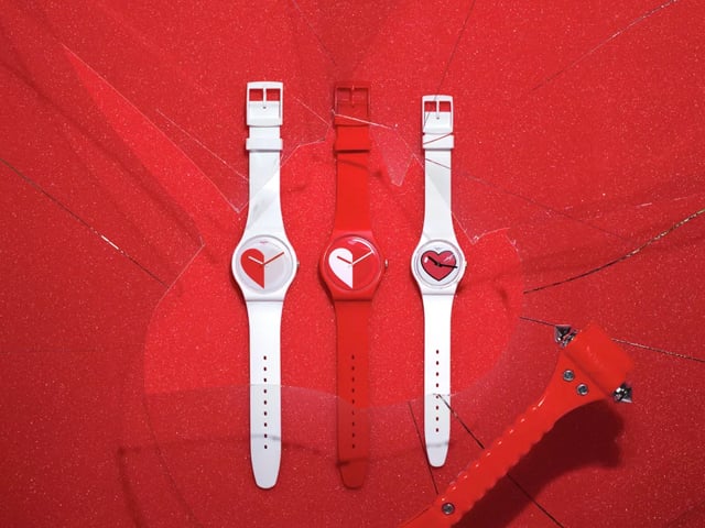 Swatch lança três edições especiais para o Dia dos Namorados