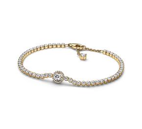 Pulseira Sparkling Halo Tennis