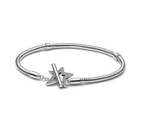 Moments Star T-bar Snake Chain Bracelet