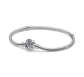 Disney Tinkerbell snake chain sterling silver bracelet with