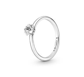 Anel Celestial Sparkling Star Solitaire
