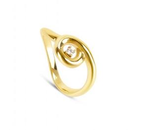 Anel InfinityTwisted Gold                                   