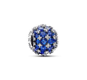 Conta Redonda Azul Pavé