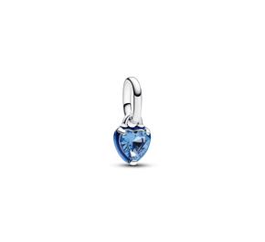 Mini-Conta Pendente Coração Chakra Azul Pandora ME Mini-Conta Pendente Coração Chakra Azul Pandora ME