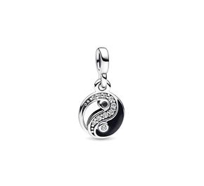 Mini Conta Pendente Brilhante Yin & Yang Pandora ME Mini Conta Pendente Brilhante Yin & Yang Pandora ME