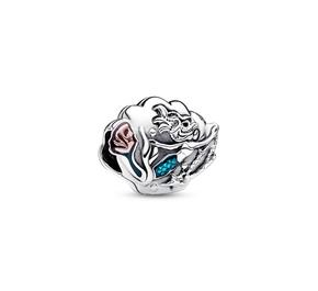 Disney The Little Mermaid Ariel shell sterling silver charm