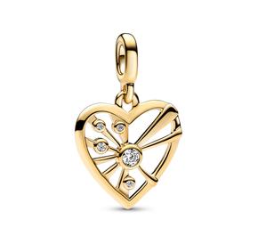 Medalhão Pandora ME Heart & Rays