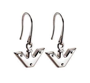 Brincos Armani Argento Donna