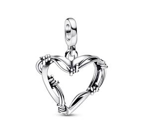 Conta Medalhão Wire Heart Pandora ME