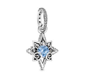 Disney Cinderella star sterling silver pendant