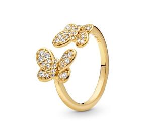 Shine Dazzling Butterflies Ring