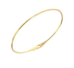 Dinh Van Yellow Gold Jonc Ladies Bracelet