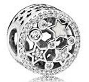 Sterling Silver Illuminating Stars Charm