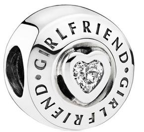 Conta Pandora Em Prata Girlfriend