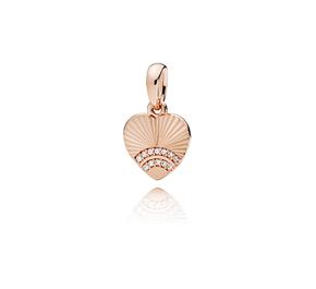Pend Pandora Rose Fan Love Pend Pandora Rose Fan Love