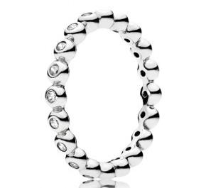 Anel Ag C/Zirc Eternity 2,5G