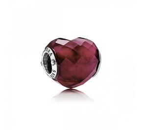 Shape of Love Fuchsia Charm
