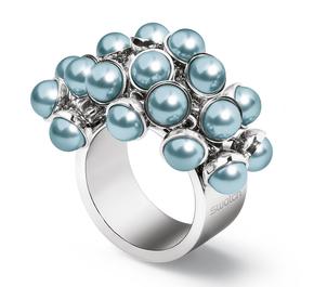 Love Explosion Ring Blue Pea Ring