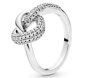 Pandora Knotted Heart Ring