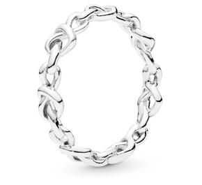 Anel Ag Knotted Heart 1,7G