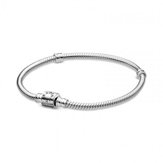 Pandora Pulseira Moments com fecho barril - vista frontal 598816C00-19