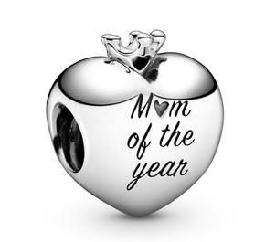 Mum Of The Year Heart Charm