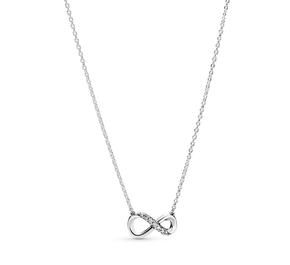 Sparkling Infinity Collier Necklace