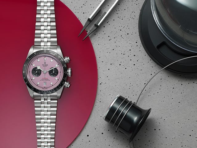 BLACK BAY CHRONO “PINK”: CELEBRAR O ESPÍRITO OUSADO