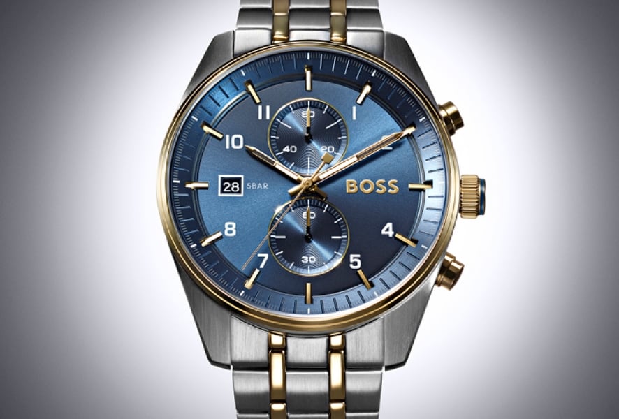 A coleção masculina de relógios e jóias BOSS caracteriza-se pelo seu design elegante e sofisticado. Adequados a todas as ocasiões, os acessórios BOSS refletem na perfeição as tendências de moda.
