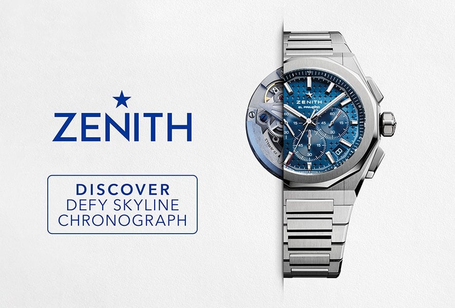 Since 1865, Zenith has inspired us to pursue our dreams and make them come true. Recognized for a series of iconic products that marked its history and found symbols of fashion and sophistication, the brand continues to enchant generations with emblematic watch models, such as the Zenith El Primero, one of the most famous and important in the history of watchmaking. .
