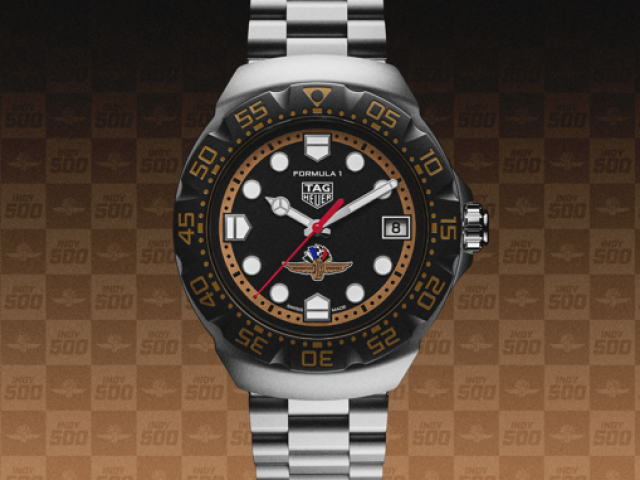 INDY 500, MEASURED IN SECONDS WITH TAG HEUER