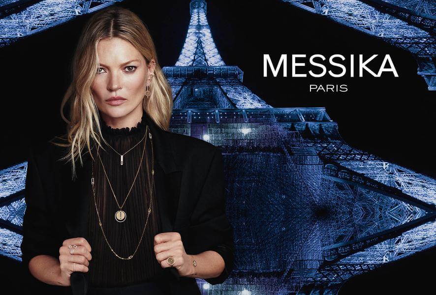 Lançada em Paris, em 2005, Messika é uma marca jovem de jóias em diamante concebida pela inovadora designer Valérie Messika.
